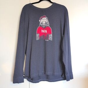 LIFE IS GOOD MENS LS TEE PAPA